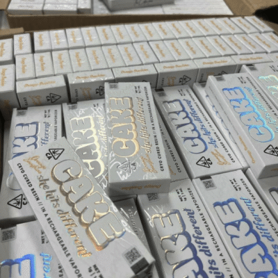 cyro cured resin cake disposable