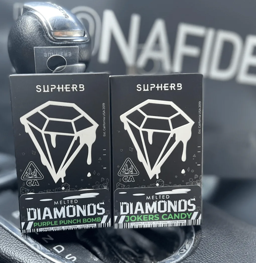 Supherb Melted diamonds Carts
