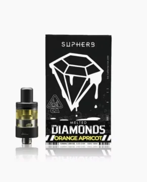 Melted Diamonds SupHerb Orange Apricot 1 gram sub-ohm vape tank