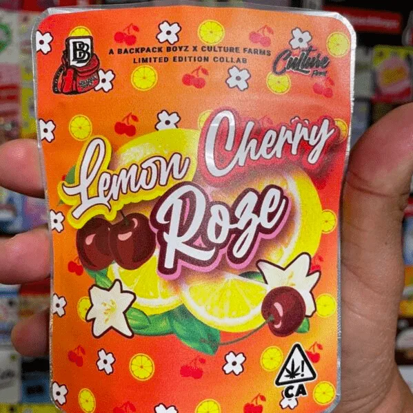 Lemon cherry rose backpack boyz weed strain