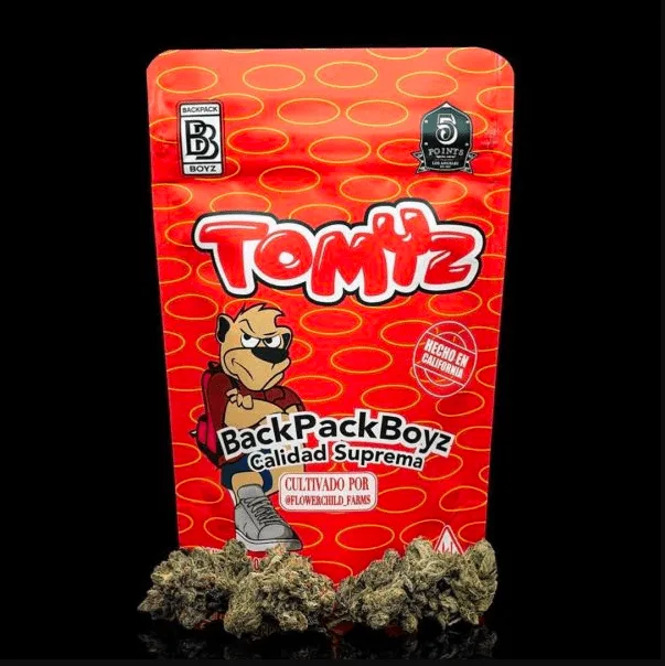 Tomyz backpack boyz weed strain