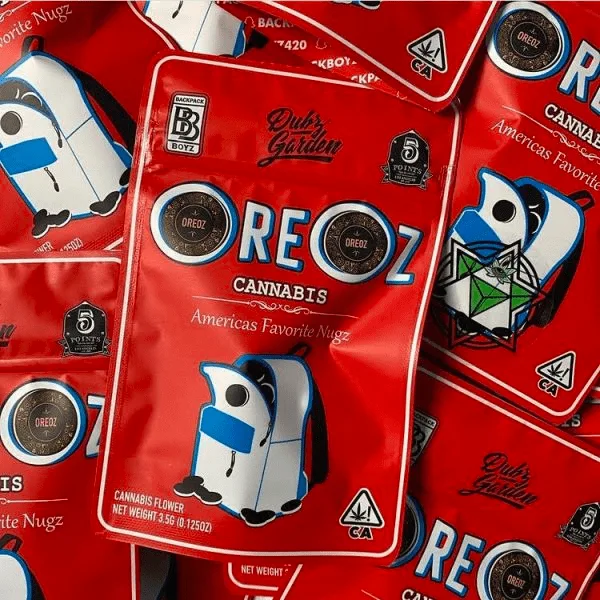 Oreoz backpack boyz weed strain