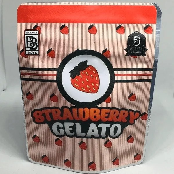 Strawberry gelato