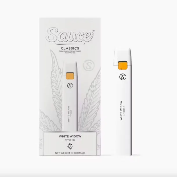 Sauce Essentials disposable Classics White Widow hybrid 1g vape pen