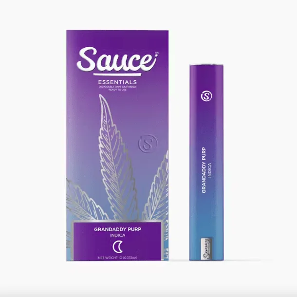 Sauce Essentials disposable Essentials Zkittles indica 1g vape pen