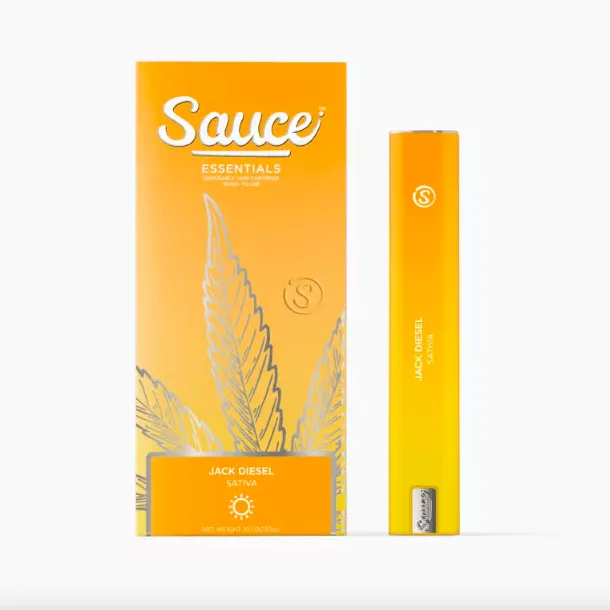 Sauce Essentials disposable Essentials Jack Diesel sativa 1g vape pen