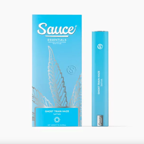 Sauce Essentials disposable Essentials Ghost Train Haze sativa 1g vape pen