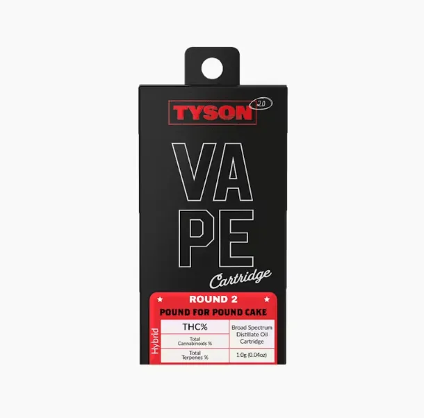 Dynamite Cookies Tyson 2.0 carts 1G distillate cartridge